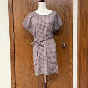 TeenpLo Geometric Print Dress EUC